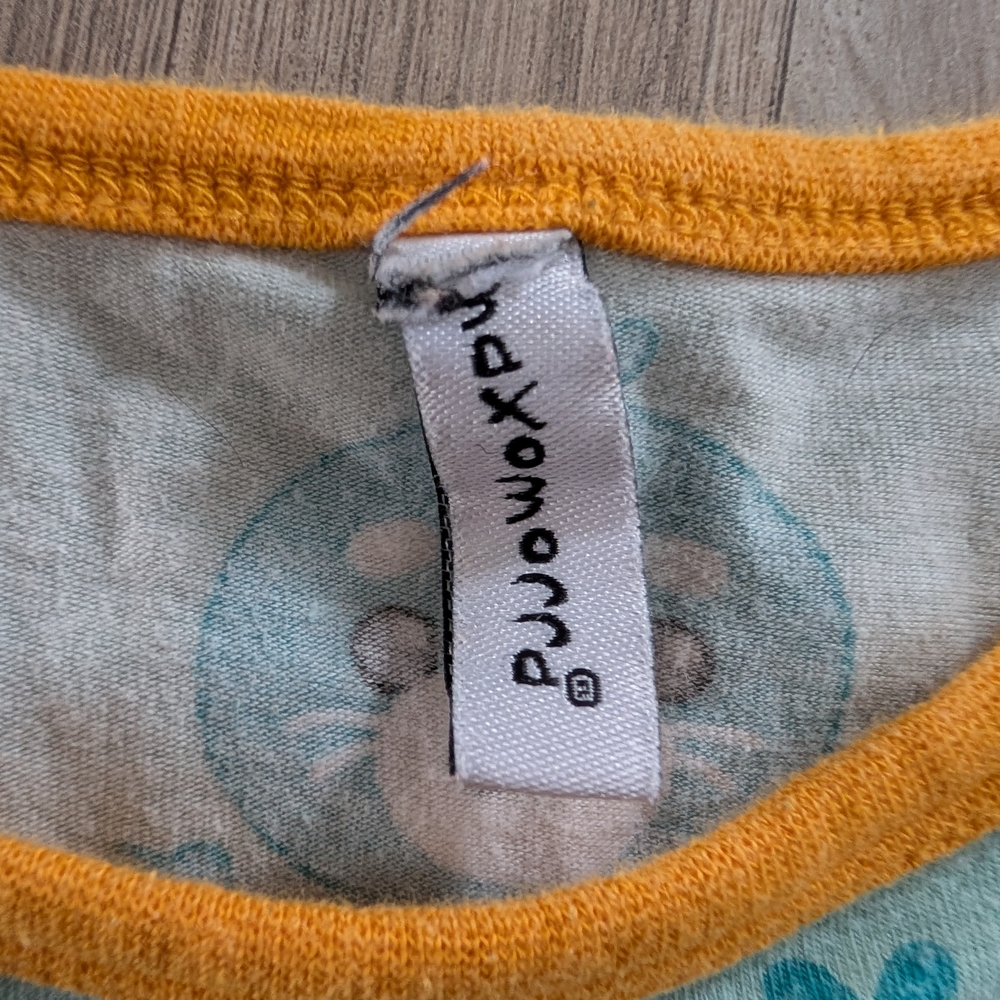 Maxomorra Otter Print Tank Top, 6-7Y (V5) - Picture 2 of 2